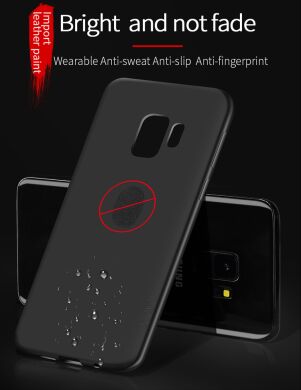 Силіконовий (TPU) чохол X-LEVEL Matte для Samsung Galaxy S9 (G960) - Black