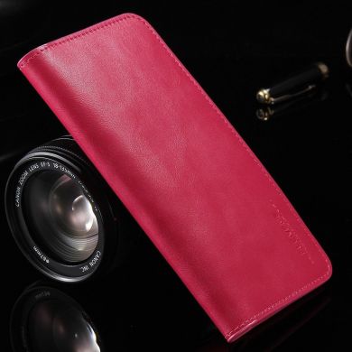 Универсальный чехол-портмоне FLOVEME Retro Wallet для смартфонов - Magenta