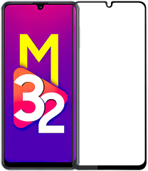 Защитное стекло Deexe 5D Full Glue для Samsung Galaxy M32 (M325) - Black