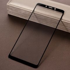 Защитное стекло Deexe Full Coverage для Samsung Galaxy A9 2018 (A920) - Black