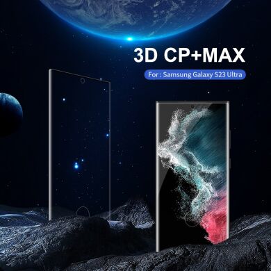 Захисне скло NILLKIN 3D CP+ MAX для Samsung Galaxy S23 Ultra (S918) - Black
