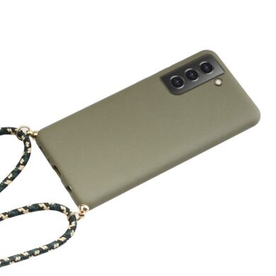 Защитный чехол Deexe Astra Case для Samsung Galaxy S22 - Army Green