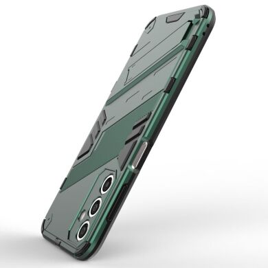 Защитный чехол Deexe Bibercas для Samsung Galaxy A24 (A245) - Green