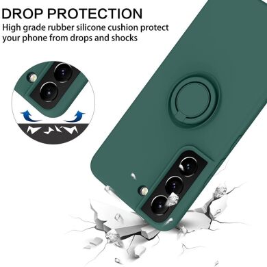 Защитный чехол Deexe Color Shell для Samsung Galaxy S22 (S901) - Black