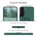 Защитный чехол Deexe Color Shell для Samsung Galaxy S22 (S901) - Blackish Green. Фото 2 из 8