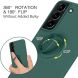 Защитный чехол Deexe Color Shell для Samsung Galaxy S22 (S901) - Blackish Green. Фото 5 из 8