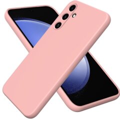 Защитный чехол Deexe Silicone Case для Samsung Galaxy A35 (A356) - Pink