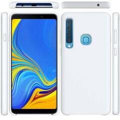 Защитный чехол Deexe Silicone Case для Samsung Galaxy A9 2018 (A920) - White