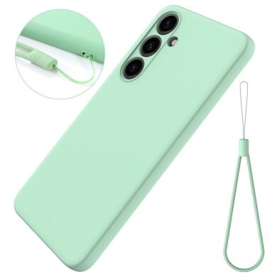 Защитный чехол Deexe Silicone Case для Samsung Galaxy S24 - Green