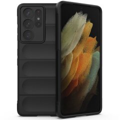 Защитный чехол Deexe Terra Case для Samsung Galaxy S21 Ultra (G998) - Black
