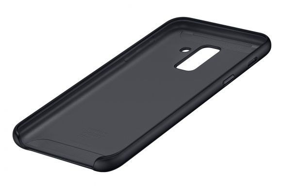 Защитный чехол Dual Layer Cover для Samsung Galaxy A6+ 2018 (A605) EF-PA605CBEGRU - Black