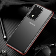 Защитный чехол IPAKY Specter Series для Samsung Galaxy S20 Ultra (G988) - Red
