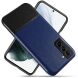 Защитный чехол KSQ Dual Color для Samsung Galaxy S21 FE (G990) - Black / Blue. Фото 1 из 7