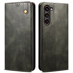 Захисний чохол UniCase Leather Wallet для Samsung Galaxy S23 Plus - Green