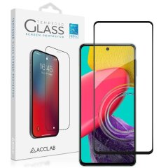 Защитное стекло ACCLAB Full Glue для Samsung Galaxy M53 (M536) - Black