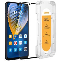 Захисне скло ENKAY Easy Install Full Glue для Samsung Galaxy A15 (A155) / Galaxy A25 (A256) - Black