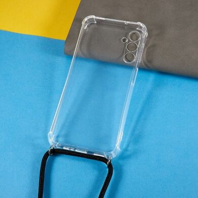 Силиконовый (TPU) чехол UniCase Carrying AirBag для Samsung Galaxy A54 (A546) - Transparent