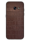 Кожаная наклейка Glueskin Brown Croco для Samsung Galaxy A3 (2017). Фото 1 из 5