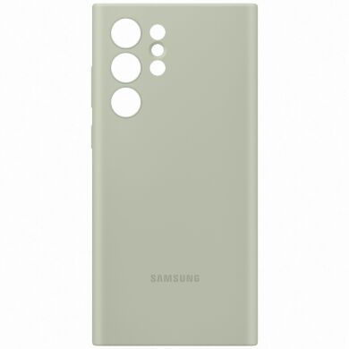 Чехол Silicone Cover для Samsung Galaxy S22 Ultra (S908) EF-PS908TMEGRU - Olive Green