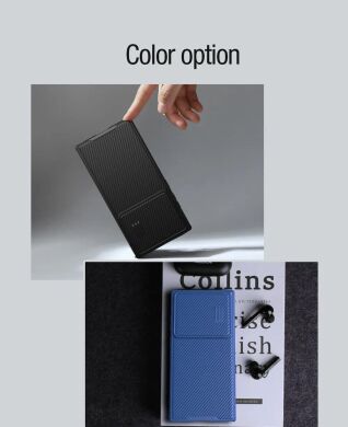 Защитный чехол NILLKIN CamShield S для Samsung Galaxy S23 Ultra (S918) - Blue