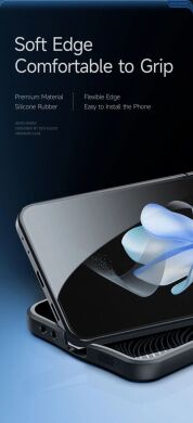 Защитный чехол DUX DUCIS Aimo Series Magnetic для Samsung Galaxy Flip 5 - Black