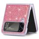 Защитный чехол Deexe Glitter Case для Samsung Galaxy Flip 4 - Pink. Фото 3 из 10