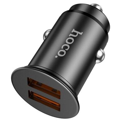 Автомобильное зарядное устройство Hoco NZ1 PD36W + QC3.0 - Black