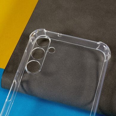 Силиконовый (TPU) чехол UniCase Carrying AirBag для Samsung Galaxy A54 (A546) - Transparent