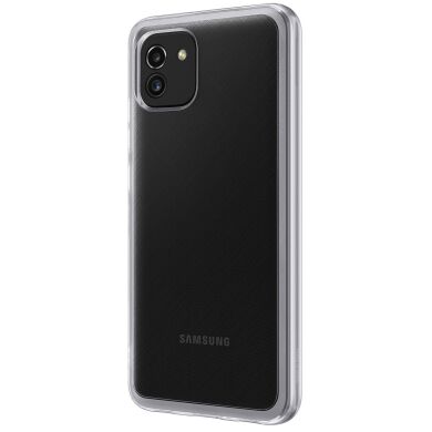 Защитный чехол Soft Clear Cover для Samsung Galaxy A03 (A035) EF-QA035TTEGRU - Transparent