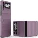 Защитный чехол Deexe Terra Case (FF) для Samsung Galaxy Flip 4 - Light Purple. Фото 3 из 11
