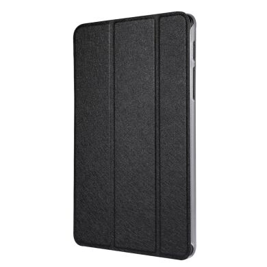 Чехол Deexe Silk Texture для Samsung Galaxy Tab A7 Lite (T220/T225) - Black