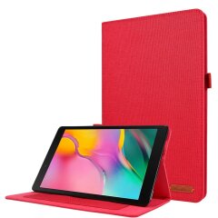 Чехол Deexe Texture Cover для Samsung Galaxy Tab A7 10.4 (2020) - Red