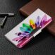 Чехол-книжка Deexe Color Wallet для Samsung Galaxy A21 (A215) - Colorful Petals. Фото 6 из 9