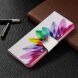 Чехол-книжка Deexe Color Wallet для Samsung Galaxy A21 (A215) - Colorful Petals. Фото 5 из 9