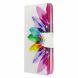 Чехол-книжка Deexe Color Wallet для Samsung Galaxy A21 (A215) - Colorful Petals. Фото 2 из 9