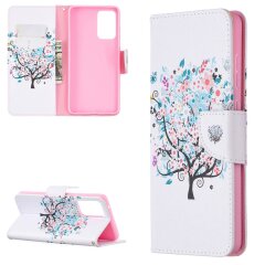 Чохол-книжка Deexe Color Wallet для Samsung Galaxy A72 (А725) - Flower Tree