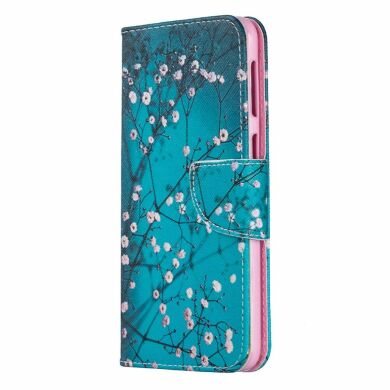 Чехол-книжка Deexe Color Wallet для Samsung Galaxy M30 (M305) / A40s (A407) - Tree with Flowers