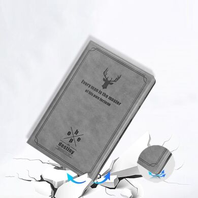 Чехол-книжка UniCase Deer Pattern для Samsung Galaxy Tab A8 10.5 (X200/205) - Blue