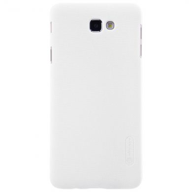 Пластиковый чехол NILLKIN Frosted Shield для Samsung Galaxy J5 Prime + пленка - White