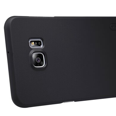 Пластиковая накладка NILLKIN Frosted Shield для Samsung Galaxy S6 edge+ (G928) - Black