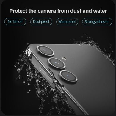 Комплект защитных стекол NILLKIN CLRFilm Camera для Samsung Galaxy S24 - Black