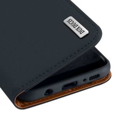 Кожаный чехол DUX DUCIS Wish Series для Samsung Galaxy S8 (G950) - Dark Blue