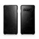 Кожаный чехол ICARER Slim Flip для Samsung Galaxy S10 Plus (G975) - Black. Фото 2 из 13