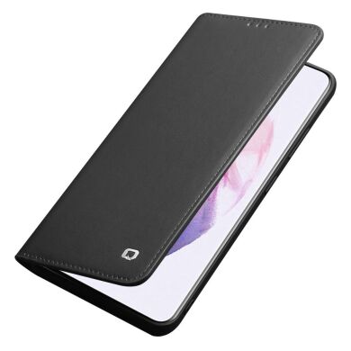 Кожаный чехол QIALINO Wallet Case для Samsung Galaxy S21 Plus (G996) - Black