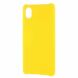 Пластиковый чехол Deexe Hard Shell для Samsung Galaxy A01 Core (A013) - Yellow. Фото 2 из 3