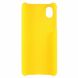 Пластиковый чехол Deexe Hard Shell для Samsung Galaxy A01 Core (A013) - Yellow. Фото 3 из 3
