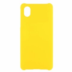 Пластиковый чехол Deexe Hard Shell для Samsung Galaxy A01 Core (A013) - Yellow