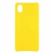 Пластиковый чехол Deexe Hard Shell для Samsung Galaxy A01 Core (A013) - Yellow. Фото 1 из 3