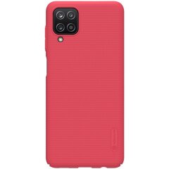 Пластиковий чохол NILLKIN Frosted Shield для Samsung Galaxy A12 (A125) / A12 Nacho (A127) - Red