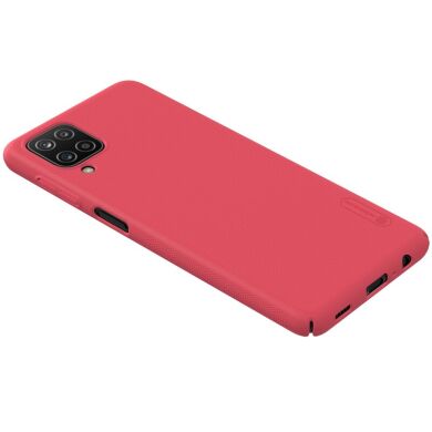 Пластиковый чехол NILLKIN Frosted Shield для Samsung Galaxy A12 (A125) / A12 Nacho (A127) - Red